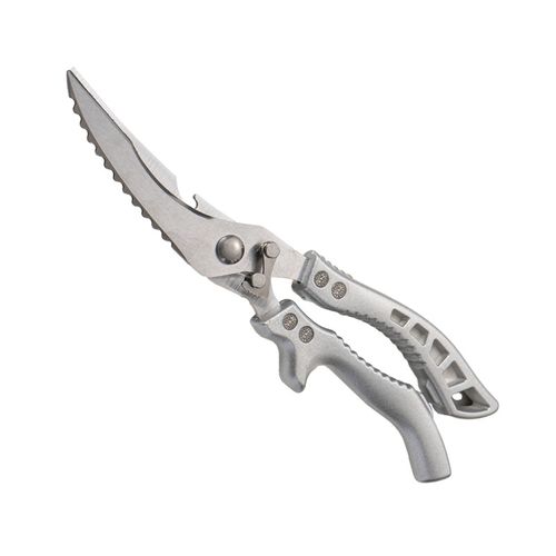 If you place the order today, we will send you a total of 3 ergonomic handle kitchen multi-functional stainless steel bone-cutting knives. They are equipped with an automatic rebound function and a reinforced lever with anti-slip handles. It's easy to cut chicken bones. They are rust-proof, wear-resistant and won't become blunt easily. They can handle various heavy tasks in the kitchen, making food processing more efficient. It's a practical tool.