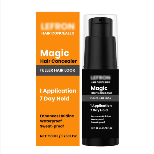 Today, you can get 2 bottles of Magic Hair Concealer! The cream type precisely fills in the hair gaps, with a moisturizing texture that doesn't make the hair look overly white. It lasts for 7 days and is waterproof and sweat-proof, so it won't come off during your commute or workout. It's also made with plant-based ingredients that protect the scalp. It takes just 1 minute to create natural hair volume, and it doubles the effect for a more impressive look!