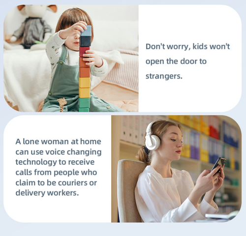 Ultra-clear wireless video doorbell, voice changing function, automatic capture, infrared night vision, mobile phone remote control, all the necessary functions are available