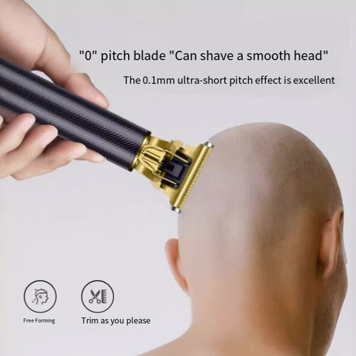 Professional Cordless Electric Haircut Beard Rechargeable Battery T-Shaped Cutting Blade Machine Hair Trimmer for Men