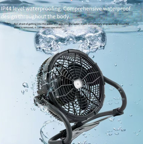 Outdoor party must have it! This mosquito repellent fan: variable speed control + 360° rotation, silent and refreshing without disturbing the atmosphere. Equipped with 1000 lumens 3-level lights, suitable for emergency use during camping and other occasions. IP44 waterproof, not afraid of splashes. The stand is stable and can be placed firmly anywhere. It's like a top-notch fan + lamp + waterproof tool. Suitable for camping, picnics and home use. Saves equipment while being practical!