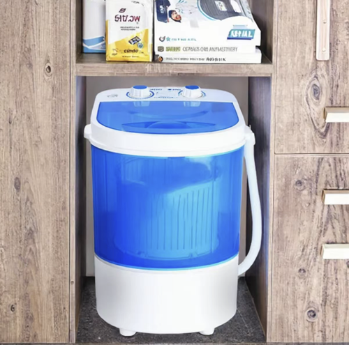 This mini washing and draining combined washing machine is specially designed for mothers and infants as well as small-sized apartments. It can independently wash baby clothes and underwear to prevent cross-infection. It integrates washing, draining and dehydration functions, and can also be equipped with a shoe brush to clean shoes. With its compact design and flexible embedding, it is easy to operate and serves as a clean guardian in small spaces.