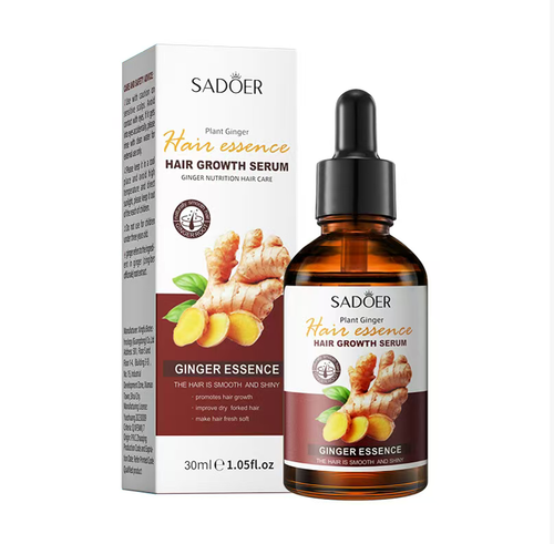 Order today and you will receive 10 bottles of hair growth and thickening ginger essence care lotion. The high-purity ginger extract combined with plant formulas can gently nourish the hair roots, reduce hair loss, smooth out frizzy and broken ends, and make the hair strong and smooth. Its refreshing texture is not greasy and can be used on both wet and dry hair. It is an excellent hair care product for repairing hair after perming and coloring, and improving hair loss.
