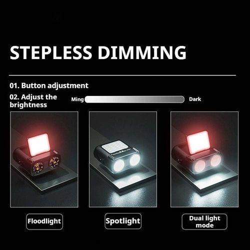 New model of multi-functional strong light sensing headlamp, super bright, long-range, long-lasting battery life, outdoor fishing cap clip lamp