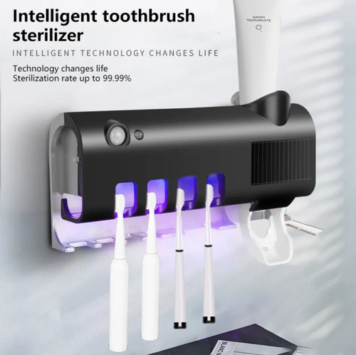 99.9% sterilization rate! The toothbrush disinfection machine adds a protective shield to the mouth. It uses UV-C ultraviolet light for sterilization. The toothbrush disinfection machine makes it impossible for bacteria to hide. It can disinfect in just 3 minutes, ensuring no cross-infection when multiple people live together! The multi-zone toothbrush disinfection machine is designed with separate compartments for each person, providing greater peace of mind.