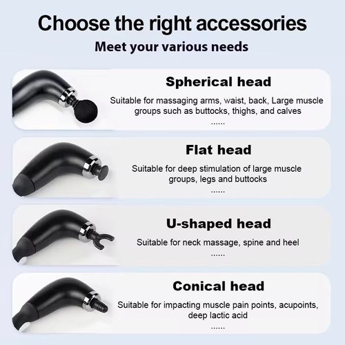 Multifunctional Diversified Bent Head Body Massage Gun 30 Relaxation Hammering Tool Fascia Lifting Device for Legs