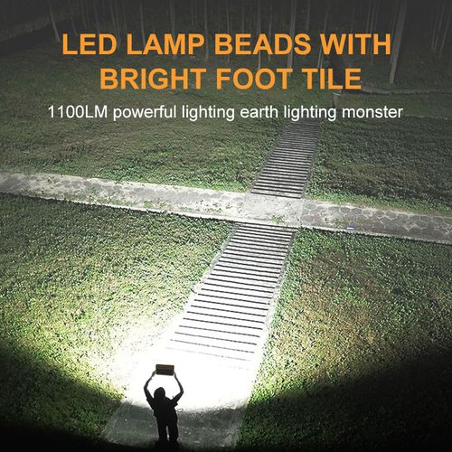 Outdoor Camping Floodlight Portable Solar Spotlight Mobile Emergency Lighting