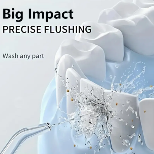 Oral Irrigator Waterpulse Electric Water Flosser USB Rechargeable Oral Irrigator Wireless Electric with 3 Modes