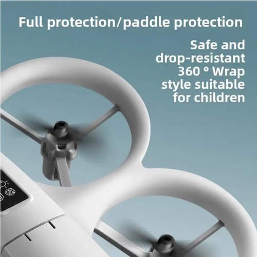 The fully enclosed propeller protection cover makes the drone more secure against explosions. The 4K electronic control dual camera supports 180° adjustment, with optical flow positioning for stable hovering. The intelligent obstacle avoidance feature ensures no worries for beginners. The compact body is portable and easy to carry. One-click operation is simple and easy to master, allowing children to handle it with ease. You can unlock the view of the sky anytime and anywhere.