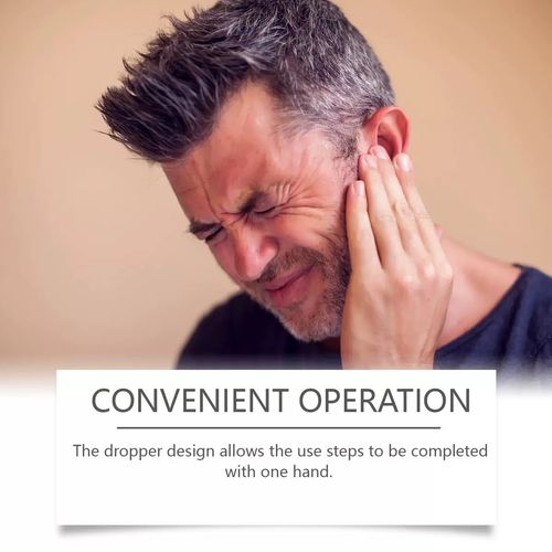 HOLKEA Ear Care Drops, containing menthol and skin-friendly oils. Just add 1-2 drops for a refreshing and soothing effect, relieving discomfort caused by wearing headphones or environmental stimuli. The dropper is included for easy use. Order today and you'll receive 3 bottles. Carry them in your bag for on-the-go use, relieve your ears of pressure, and return to a refreshing state!