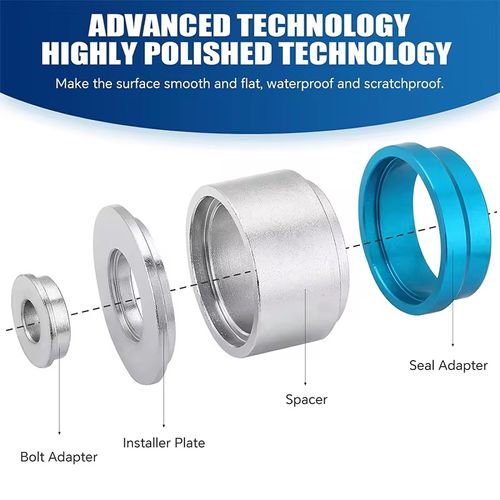 Crankshaft oil seal disassembly and assembly tool, made of high-quality aluminum alloy with high-precision polishing. The components are complete and cover multiple specifications of bearings. The storage box has a scientific layout. The pressing structure applies force evenly and precisely, enabling you to efficiently solve the problems of bearing disassembly and assembly, and making maintenance more professional and worry-free!