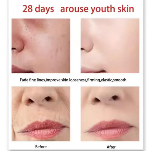 If you place an order today, we will send you a total of 5 bottles of YUNMEI BOSS RECOMBINED COLLAGEN JUICE FOR TIGHTENING AND ERECTILE SKIN. It has a watery texture that is easy to absorb and does not feel sticky. It replenishes collagen, tightens the skin, reduces fine lines, locks in moisture and makes the skin supple. It is suitable for sensitive skin, dry and oily skin. It can quickly rescue tired and sagging faces from staying up late.