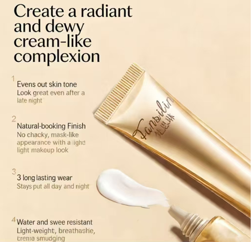 Order today and you will receive 5 boxes of Vanessine Light Skin Tone Motherly Good Skin Concealer Facial Makeup Primer. Just use it once and your skin tone will glow with color, creating a natural matte look without the need for heavy foundation or products that can cause acne. This product is water-resistant and sweat-resistant, protecting your makeup and skin. It combines skincare and makeup functions and is the ideal choice for those who don't want to put on makeup during their commutes.