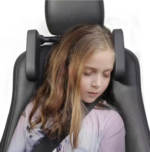 Long-distance driving causes neck pain and head shaking during emergency braking? This car headrest is supported by memory foam that fits around the neck, providing dual-sided cushioning and stable support for the head and neck. It has a comfortable width of 140-280mm and is suitable for the entire family. It can be adjusted in 360 degrees and is made of soft, skin-friendly fabric, making travel both comfortable and reassuring.