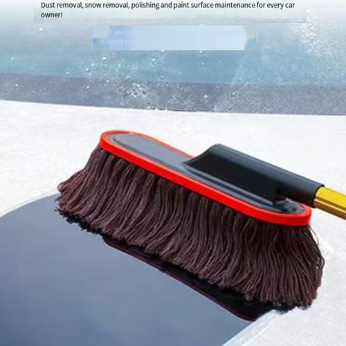 Order today and you will receive 2 nano dust removal stretchable car wax brushes. The nano wax soaked in cotton thread is soft and protects the paint. During cleaning, it can apply wax simultaneously to brighten the surface, achieving dust removal and maintenance in one step. The stretchable handle is suitable for all vehicles, and the non-slip grip is effortless. It can be used all year round for dust removal and comes with a storage bag for portability, saving money and being convenient.