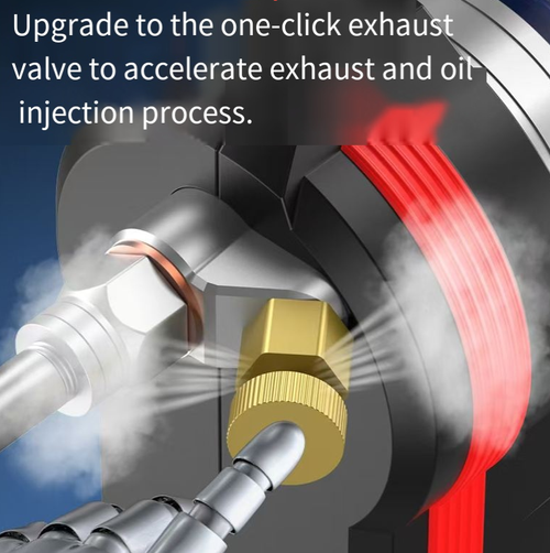 This lithium battery-powered grease gun is equipped with a high-power brushless copper-core motor, featuring powerful performance and efficient oil output. It is powered by a 30000mAh large-capacity battery, providing long-lasting power. The wireless design is unrestricted. The upgraded one-button exhaust valve ensures smooth oil injection. The industrial-grade body is shock-resistant and durable, making it an excellent assistant for professional lubrication.