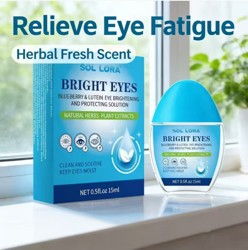 If you place an order today, you will receive 10 bottles of herbal-based vision-improving, eye-relaxing and eye-protection eye care liquid. Each drop of the liquid can gently moisturize the eyes and quickly relieve dryness, pain and eye fatigue symptoms. Anthocyanins can promote blood circulation, while lutein can filter out blue light. It is an ideal choice for office workers and students for daily eye care.