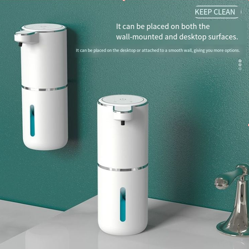Touchless Automatic Soap Dispenser for Kitchen and Bathroom, Liquid Hand Soap Dispenser, Water-Resistant and Rechargeable