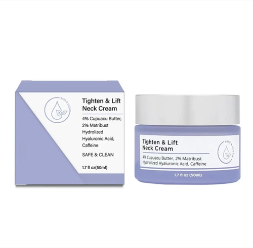 Order today and you'll receive 5 bottles of the neck firming and moisturizing cream. It can be used for two months and you'll notice significant results. It contains 4% Guabasu butter, which is moisturizing yet non-greasy. Apply for 2 minutes every day, and you'll see smoother neck lines and a more defined contour. You'll achieve a delicate neck like a swan's, and feel more confident when wearing low-neck clothes!