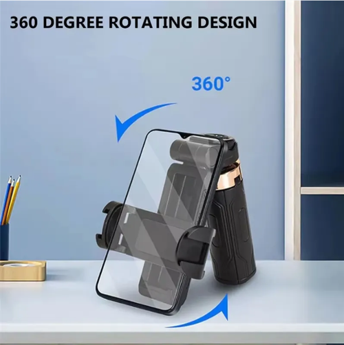 Mini selfie stick, compact and portable, can be easily put into a pocket. With a 360-degree rotating design, it allows for flexible adjustment of the shooting angle. Installation is simple and it can securely fix the phone, enabling you to easily capture wonderful moments when taking selfies, making vlogs or documenting outdoor scenery.