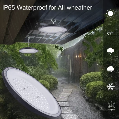 This IP65 grade high-brightness LED industrial work lamp features high-density light bulbs and a 120° wide-angle design, ensuring uniform and seamless light distribution with no blind spots. It is highly energy-efficient, has a long lifespan, and has a waterproof and dustproof structure that can be adapted to humid and dusty workshops. Its flexible installation makes it a reliable choice for industrial lighting.