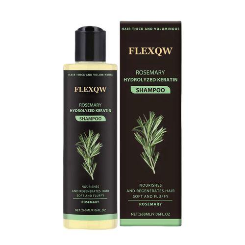 Rosemary Herbal Essence Shampoo: With the power of plant extracts, it promotes hair growth, hydrolyzes keratin and vitamin C for double buffing, creating a voluminous and strong, high-crown waterfall-like hairstyle.