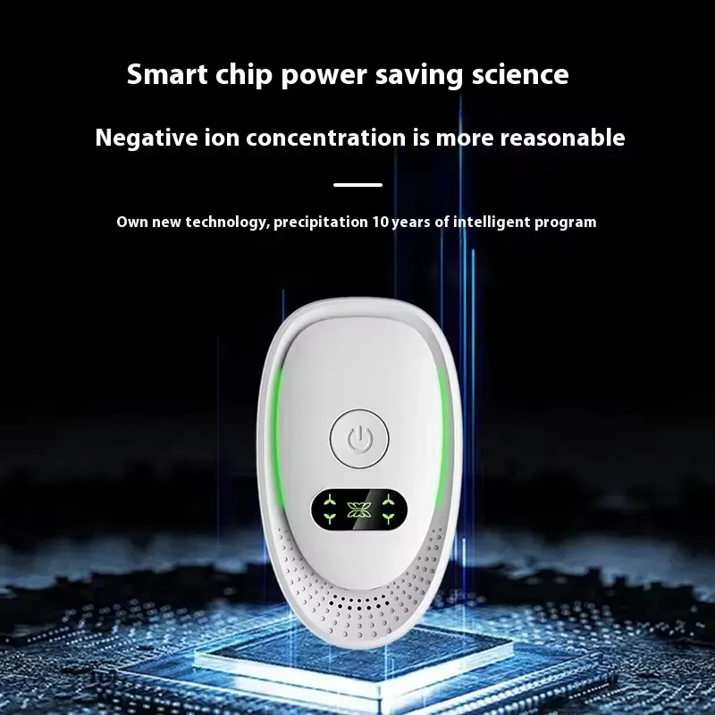 负离子空气净化器Smart negative ion activated Carbon Indoor Air Purifier - USB removes smoke, odors and unpleasant smells. Small-sized gifts for medium-sized items.
