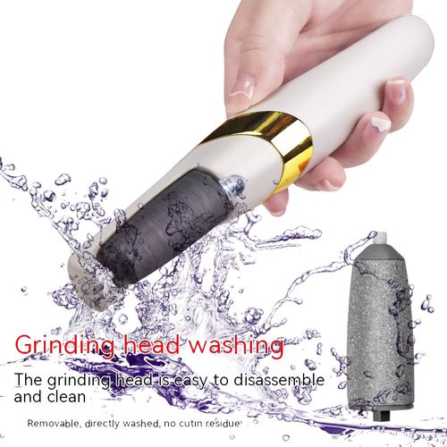 This is not a foot grinding machine, it is clearly a foot polishing machine. When old dead skin and calluses meet it, they are all melted away like snowflakes meeting the sun. After touching my feet, I can't help but sigh, they are so tender!