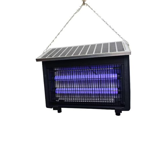 Solar mosquito killer lamp, powered by solar energy without wiring. Blue light attracts mosquitoes + physical mosquito control. Safe and environmentally friendly. Can be hung or plugged into the ground. Has a wide mosquito-killing range, allowing you to stay free from mosquito troubles in outdoor scenarios. It is a thoughtful guardian for a mosquito-free summer night outdoors.