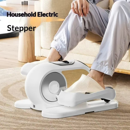 Home electric step machine, low-impact elliptical track knee pads, adjustable speeds in multiple levels, easy to burn fat and shape the body. Equipped with foot massage bumps, it combines exercise and relaxation. Compact, quiet and not occupying much space, it is a convenient fitness tool for those who sit for long periods and middle-aged and elderly people for light exercise at home. Say goodbye to the troubles of sub-health.
