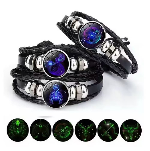 The starry night glow bracelet weaves good luck onto your wrist. During the day, it displays the constellation patterns of the stars, and at night, it emits soft light, creating a very atmospheric effect. The black rope is woven to suit all outfits, and it comes with 12 strands, guaranteeing good luck throughout the year. If you place an order today, we will ship 12 strands immediately, welding the starry good luck onto your wrist.