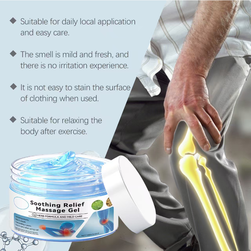 Order today and you will receive 5 boxes of high-concentration ion cream for joint lubrication and moisturizing gel. This combined lubricating gel can relieve joint pain and stiffness, enhance the flexibility of the joints, relax the tense surrounding muscles, and is gentle and comfortable to use without being sticky or dirty. It is suitable for people engaged in sports or office workers, and is used for daily joint care.