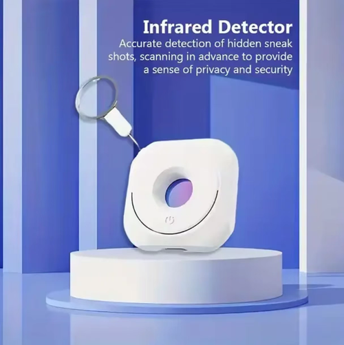 Order today and you will receive 2 charging protection privacy smart infrared anti-spy and anti-monitoring detectors. They can accurately identify pinhole cameras, wireless cameras and night vision cameras. It can cover the entire room within a range of 5 meters. Once activated, it can scan the room and identify any suspicious devices. This solves the privacy problems in hotels and guesthouses, allowing you to sleep peacefully without any worries.