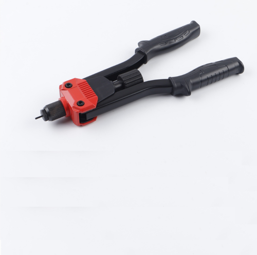 All-in-One Riveting Kit 160-piece Set. Manual Riveting Gun, featuring various sizes of rivets and tools. Dual-handle design for ease of use by beginners. High-strength material ensures durability and reliability. Comes with a portable storage box. This set solves all your riveting needs.