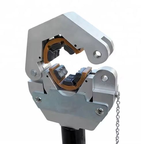 Fs-7842 Integral 8T Hydraulic Air Conditioning Pipe Crimping Pliers Portable Manual Automotive Ac Hose Fitting Crimper Point-Type Hexagonal Surrounding Crimping Tool With Complete 6SRB 6-8SRB 8 10SRB 10 12SRB 12 Dies Set For 3 8-7 8 Inch Ac Hose 15mm Travel No.7-32 Hydraulic Oil High Strength Plastic Box Packaging Ideal For Automotive Ac Repair Commercial Refrigeration Installation And Hvac Maintenance