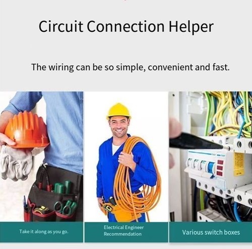 Insulated copper wire crimp terminal kit with 200 terminals and a pair of pliers