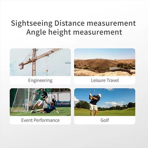 The multi-functional DUKA TR1 distance measuring telescope features a 6x magnification optical lens and ±6D diopter adjustment, suitable for people with different vision conditions. It integrates distance measurement, angle measurement, and viewing functions. It has a high-transparency LCD screen and a lightweight charging design. It is compatible with various scenarios such as engineering surveying, outdoor travel, and sports events, combining professional performance with portability.