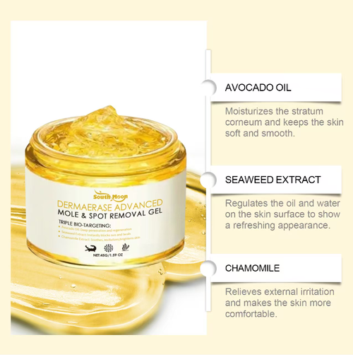 Order today and you will receive 3 boxes of skin care gel for removing stubborn warts and moles. It can lighten spots, remove moles, and also soothe the skin. Its texture is refreshing and easy to absorb. It has a soothing effect and will not cause skin discomfort. It can be used on the face, neck and arms, and is very suitable for dealing with minor skin problems. This bottle of gel can turn minor skin issues into everyday trifles.