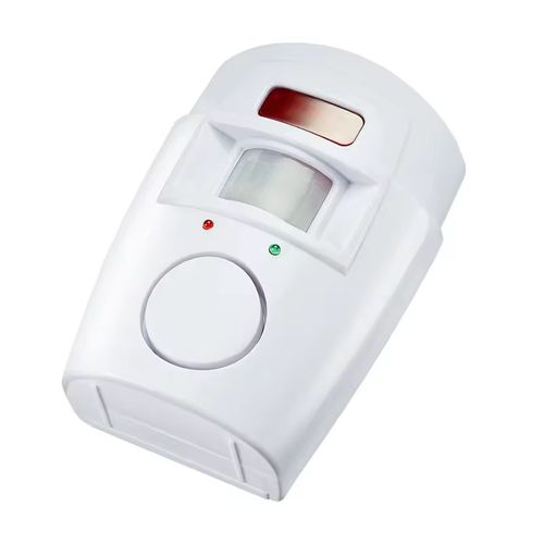 Wireless Infrared Human Detection Alarm: 110° wide-angle, 8-meter detection range, 105dB high-decibel deterrent. The top choice for home and office security protection.