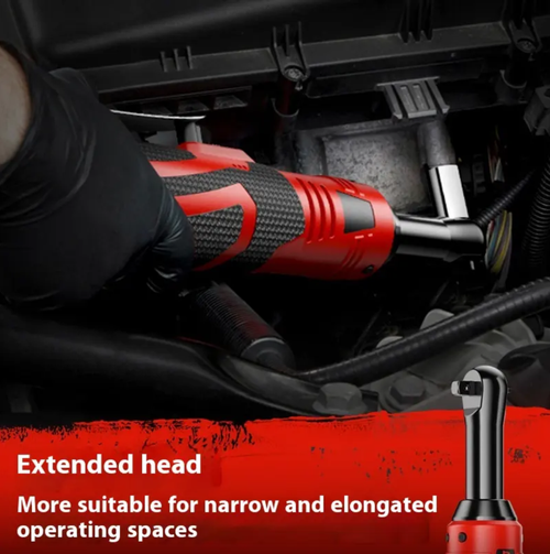 Still struggling to deal with the rusty screws? Still tired of bending over to adapt to the cramped space? This lithium-ion ratchet wrench will immediately enhance the efficiency of your car maintenance! Its powerful torque eliminates defects, and its high-power motor loosens tire bolts, engine bolts, and even stubborn rusty fasteners with a single rotation. Work that used to take half an hour can now be completed in just five minutes.