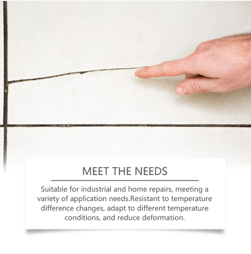 Tile floor repair adhesive has the properties of waterproofing, anti-staining and anti-yellowing. It can be used for repairing tiles, toilets, bathtubs, etc. If you place an order today, you will receive 5 bottles. Each bottle contains 100ml of large-capacity tile floor repair paste. Using this repair adhesive for the repair process can quickly fill the cracks and is an ideal choice for both household and industrial maintenance. Try this magical repair adhesive!