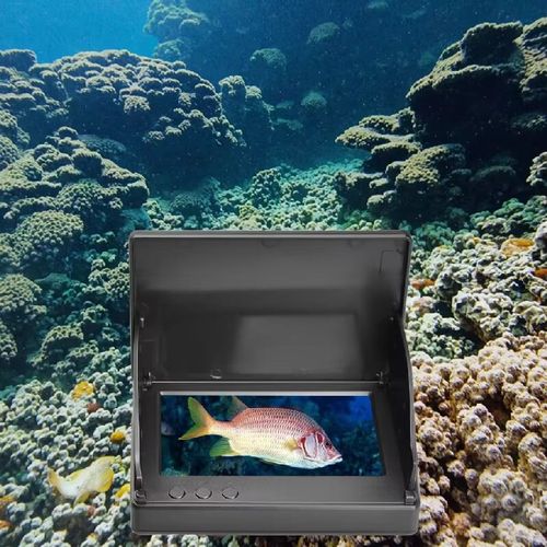 This 4.3-inch high-definition fish finder features an outdoor sunshade display screen, capable of withstanding extreme temperatures ranging from -30°C to +40°C. It supports the switching of 4 different lens perspectives. It is portable and easy to carry, providing real-time display of underwater fish schools and terrain, helping you accurately locate fish and increase your catch, and opening up a new visual fishing experience.