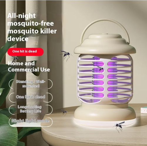 Outdoor camping and home essential! Mosquito zapper, lighting and night light all in one. Safe for pregnant women and babies, and silent. One lamp solves mosquito troubles in multiple scenarios!