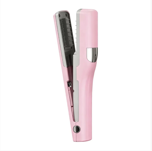 Hair Splitting Hair Trimmer: With one swipe, it cuts the split ends, leaving the hair smooth and not tugging. It is suitable for curly hair, straight hair, and bangs. It comes with blue light negative ions, which neutralize static electricity and smooth the cuticle. It is wireless and portable. Just charge it once and you can use it anytime anywhere. It takes only three steps to achieve smooth and radiant hair.