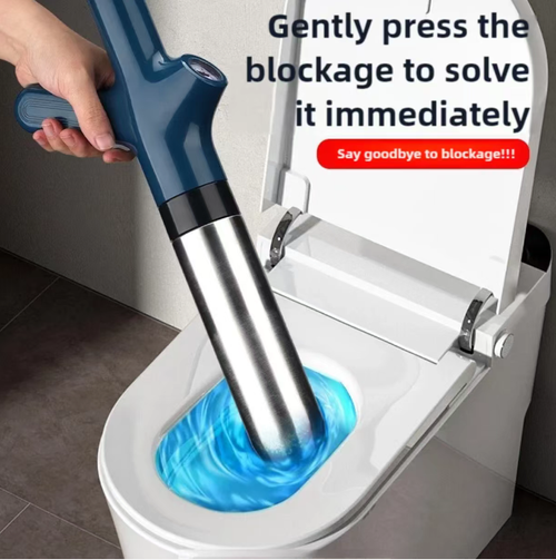 This 304 stainless steel pipe unclogging tool adopts high-pressure gas explosion technology. It can break through the blockage with one blast and is suitable for various scenarios such as toilets and floor drains. The thickened explosion-proof pipe wall is combined with a pressure gauge for precise pressure control. The operation is safe and splash-proof. It can be hung and stored neatly, making it an excellent helper for household unclogging.