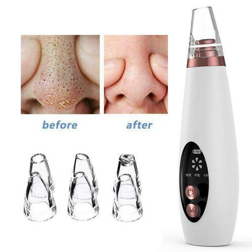 Heads Rechargeable Facial Skin Care Tool Blackhead Vacuum Acne Cleaner Pore Remover Blackhaed Remover Vacuum