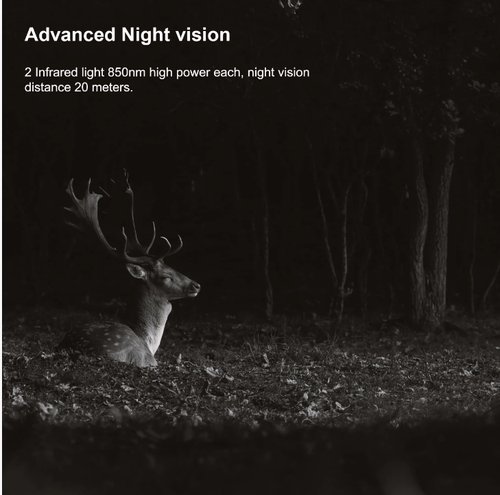 Outdoor animal detection camera, Infrared night vision penetrates the darkness, ultra-clear images capture details, sensor tracking secures dynamic moments in seconds, waterproof camouflage enables natural concealment, making it your secret eye for exploring wild animals and documenting natural wonders.