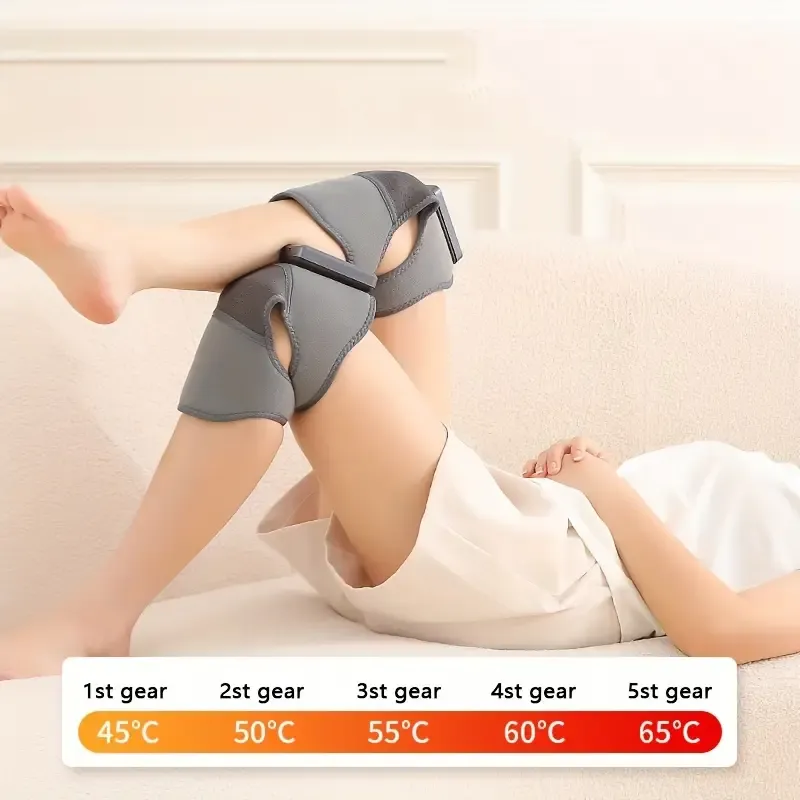 Knee massager, vibration massage, relax knee muscles, promote blood circulation, relieve knee pain, Chinese Academy of Sciences strongly recommends this product, buy 1 get 1 free today