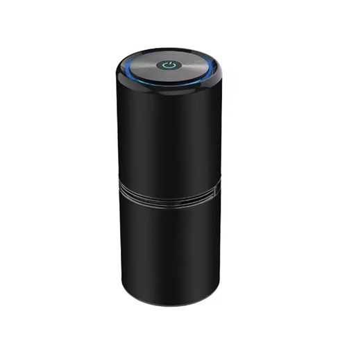 All-in-One Car Air Purifier & Charging Station: 12 Million Negative Ion Generator, 360° Comprehensive Purification, Filterless Design for Hassle-Free Lifetime Use, 99.99% Dust, Mold Spore & Exhaust Fume Elimination, Fast USB Charging for Mobile Phones & Electronic Devices, Compact Cup-Holder Compatible Size with Digital Display & One-Touch Power Button, Engineered to Create a Healthier, More Comfortable Driving Environment