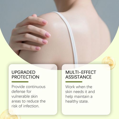 Order today and you'll receive 2 bottles of skin care essence. The plant-based formula locks in moisture and provides hydration. It has a light texture and is absorbed quickly, without being sticky or causing discomfort. Use 2 drops in the morning and evening to soothe dryness and tension. Suitable for the entire family, it can eliminate skin fungus, inflammation, and chickenpox, and effortlessly achieve a smooth and hydrated skin feel!